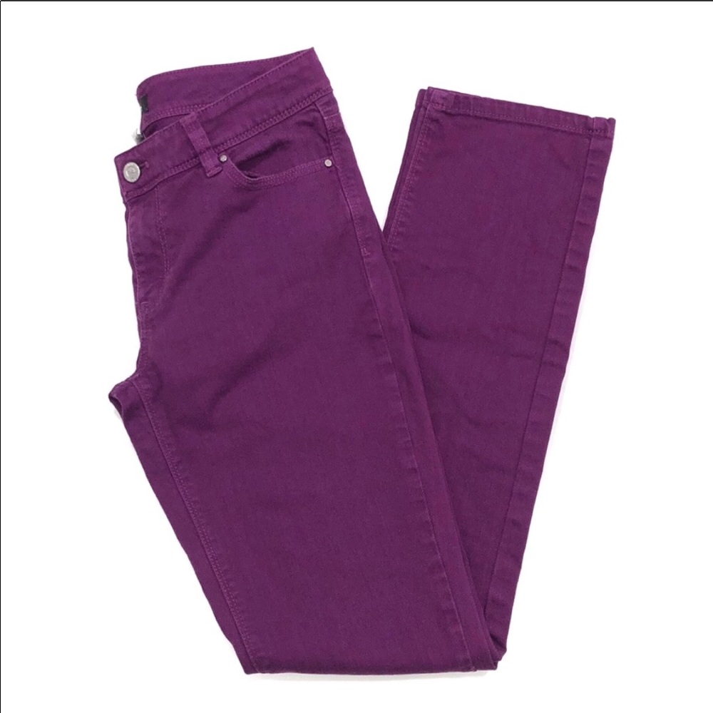 White House Black Market Slim Fit Purple Jeans - Picture 1 of 6
